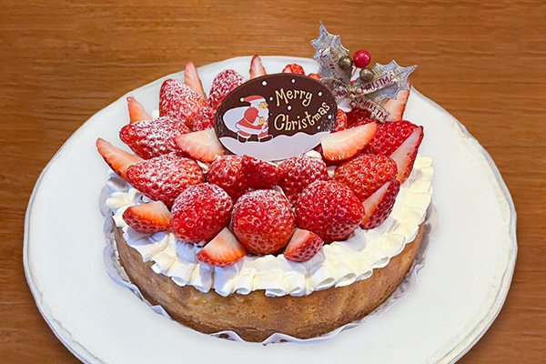 いちごのクリスマスタルト